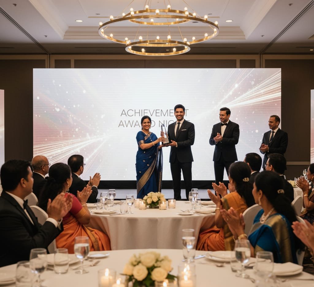 corporate event planner designer coimbatore award night