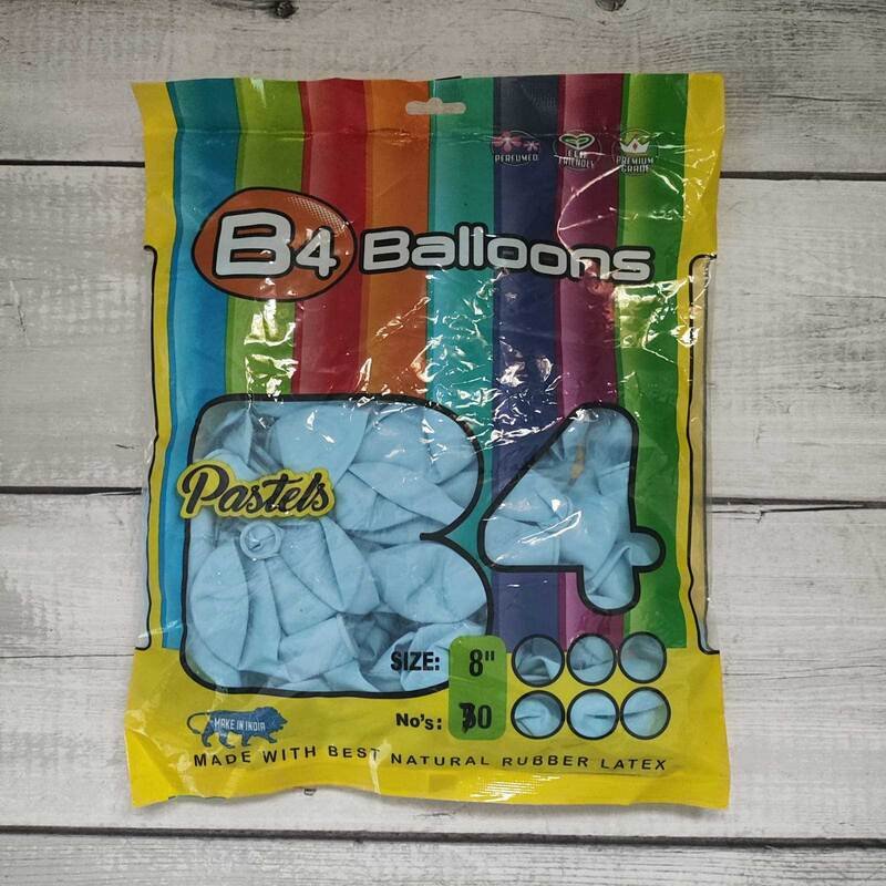 B4 Pastel Blue Decorations Coimbatore (Pack of 70) – Vgo Events