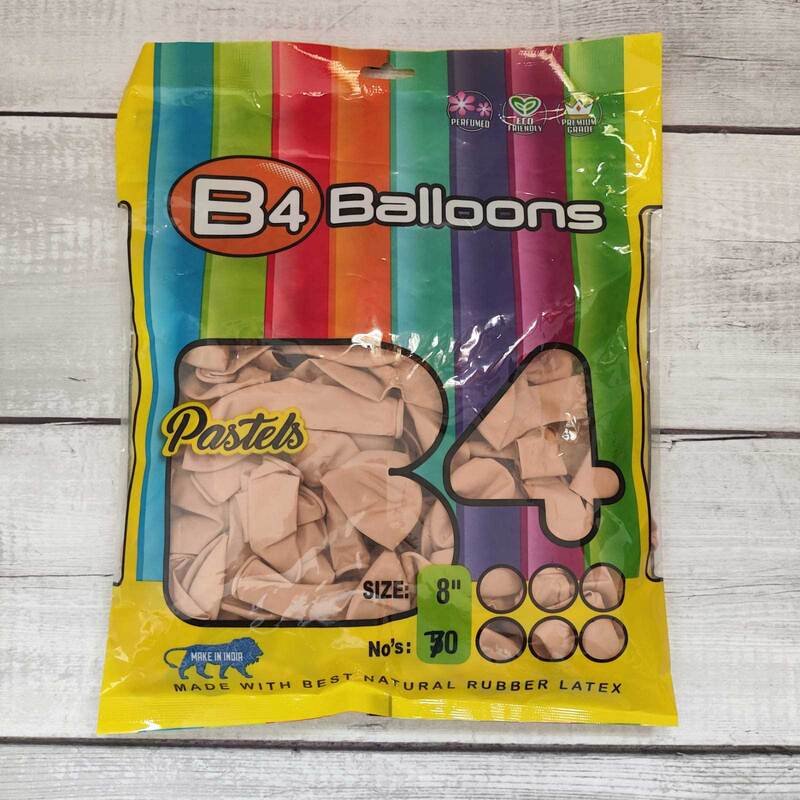 B4 Pastel Apricot Decorations Coimbatore (Pack of 70) – Vgo Events