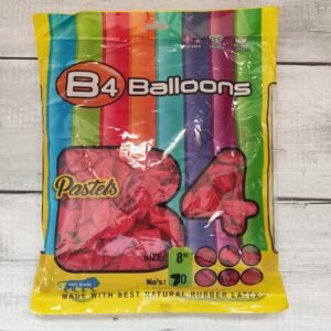 B4 Pastel Red Decorations Coimbatore (Pack of 70) – Vgo Events