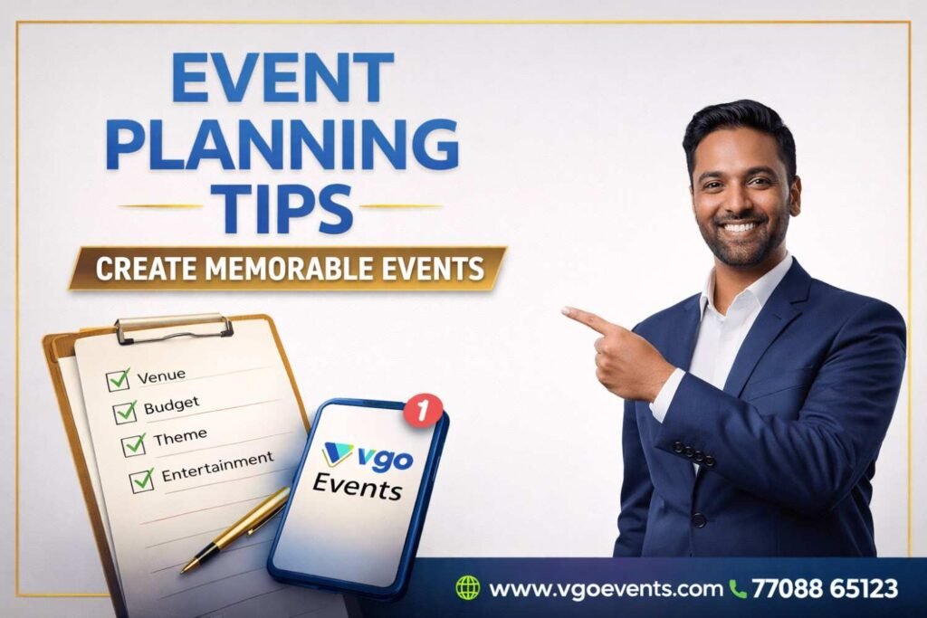 Event Planning Tips