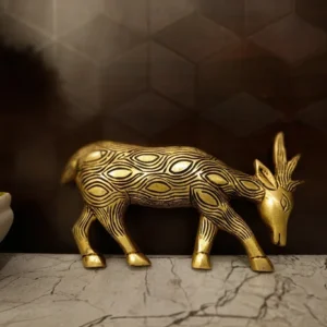 Brass Wall Mount Deer