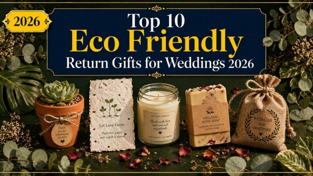 Eco Friendly Return Gifts for Weddings 2026