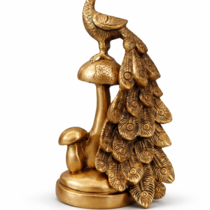 Buy brass peacock idol online