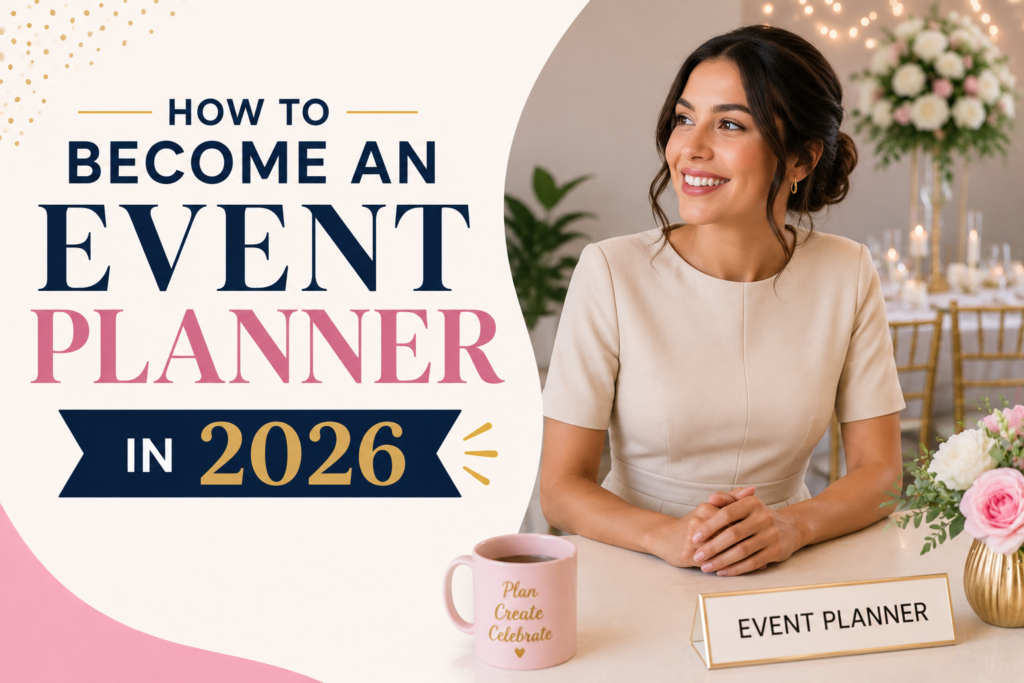 how to become an event planner in 2026