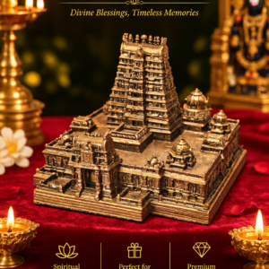 Tirupati Balaji Temple decorative idol or temple design for traditional home worship