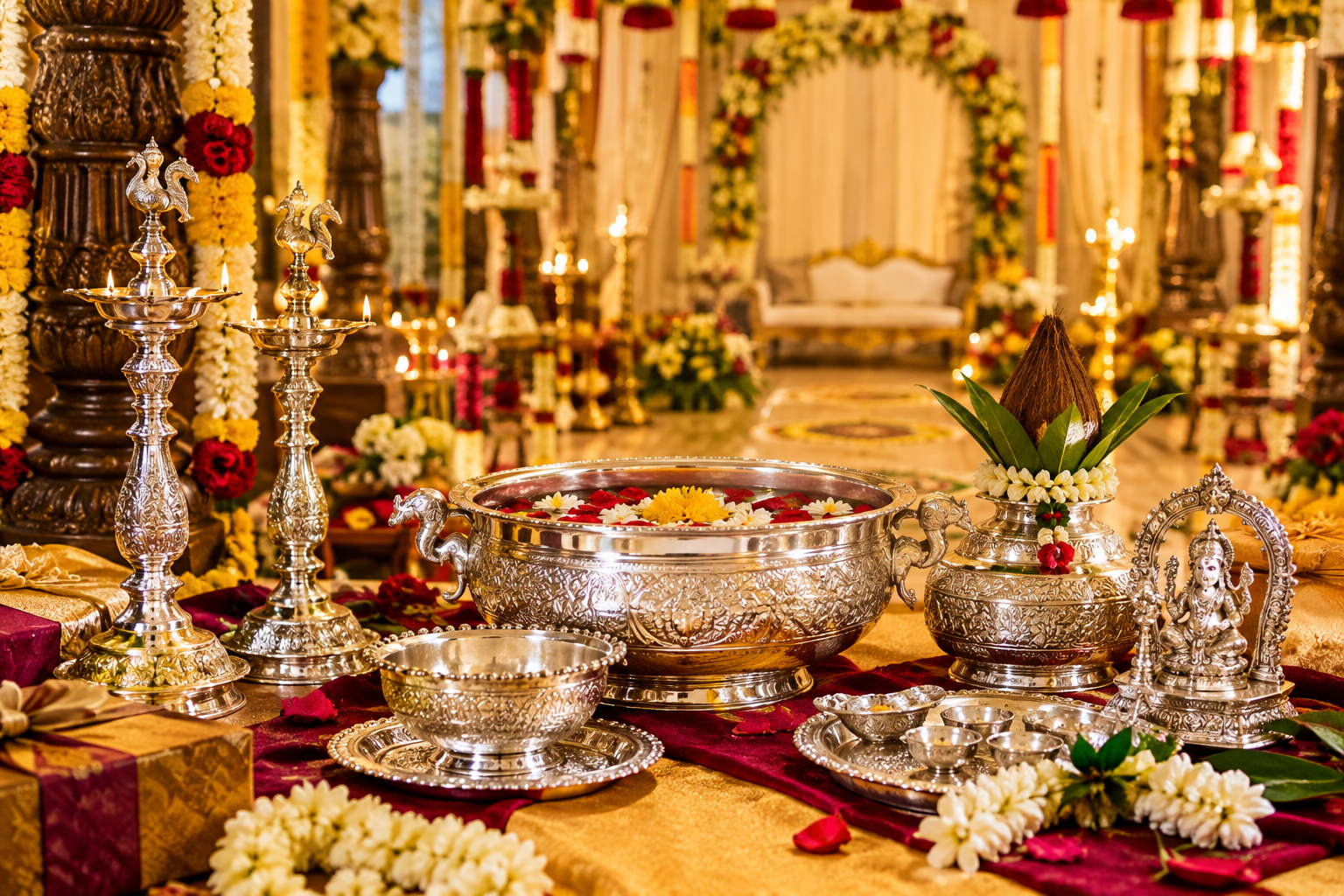 German Silver Gifts for Tamil Weddings: 9 Elegant Traditional Choices Beyond Ordinary Presents